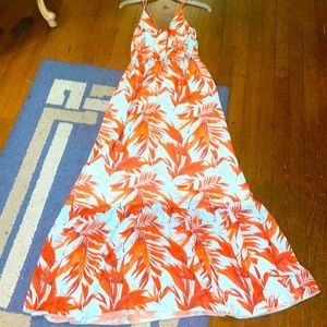 H&M Long Floral Maxi Dress